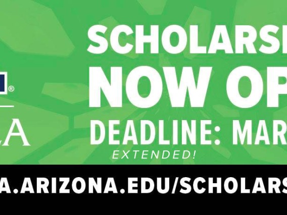 Scholarships now open, deadline March 31 | capla.arizona.edu/scholarships