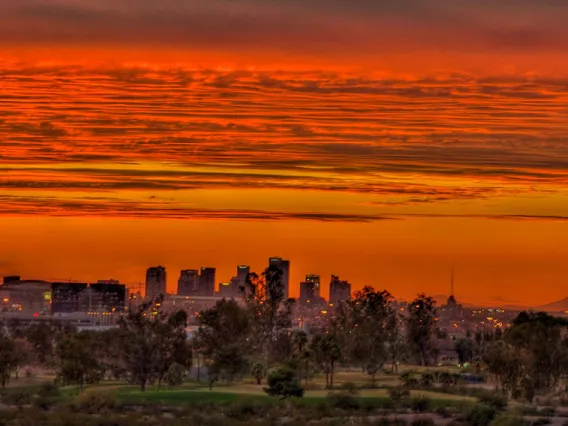 Phoenix sunset