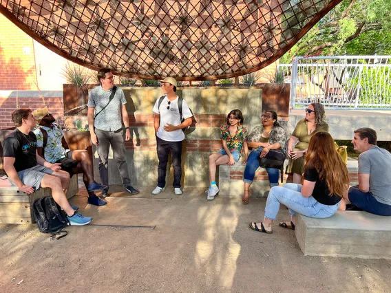 Graduate students in Sonoran Pentapus