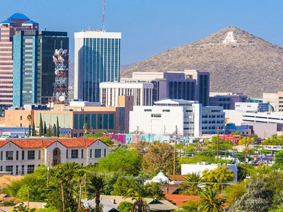 Tucson skyline