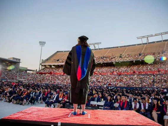 AZ Stadium Graduation photo