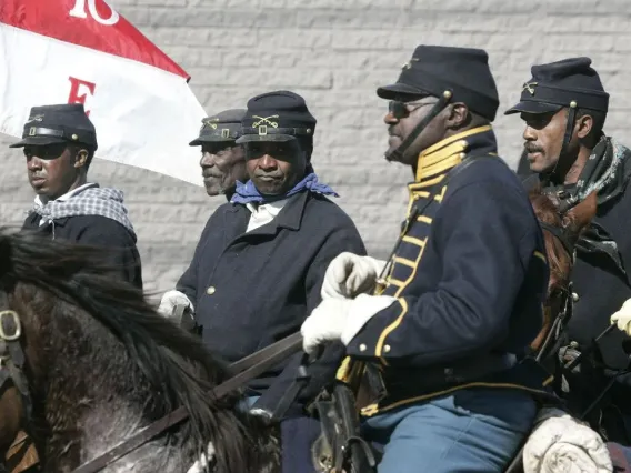 Camp Naco, Arizona (Buffalo Soldier reenactment)