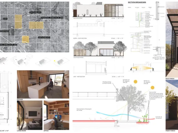 Course: Solar Decathlon Design Challenge | Instructor: Jonathan Bean | Students: Josh Muckenthaler, Sierra Yang, Nik Altamura and Chumei Ru