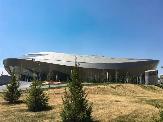 Congress Center (Expo 2017), by Adrian Smith + Gordon Gill Architecture