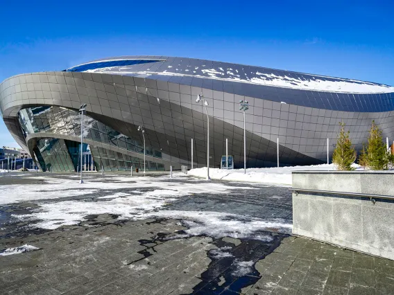 Congress Center (Expo 2017), by Adrian Smith + Gordon Gill Architecture