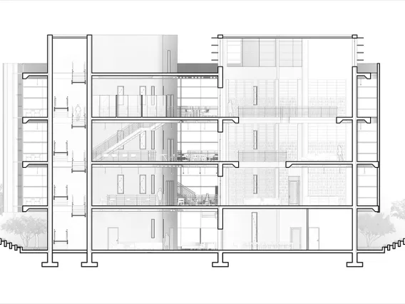 Center for Innovation and Collaboration, by Logan Matos