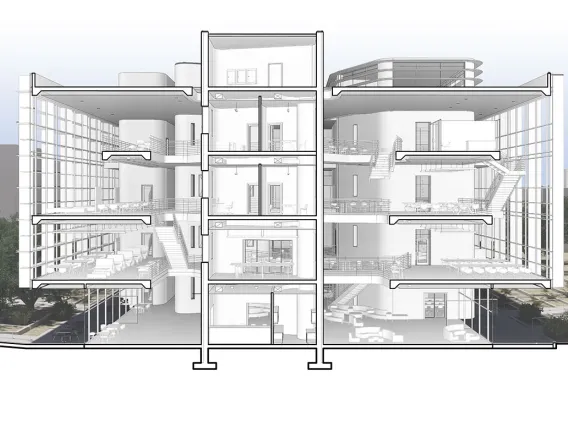 Center for Innovation and Collaboration, by Logan Matos