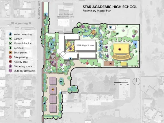 Preliminary Master Plan for Star Academic High School