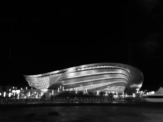 Congress Center (Expo 2017), by Adrian Smith + Gordon Gill Architecture