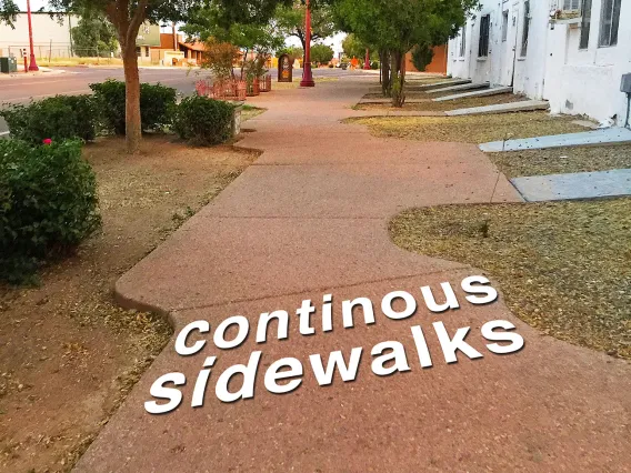 Continuous Sidewalks: Walkability in Tucson, by Gabby Abou-Zeid