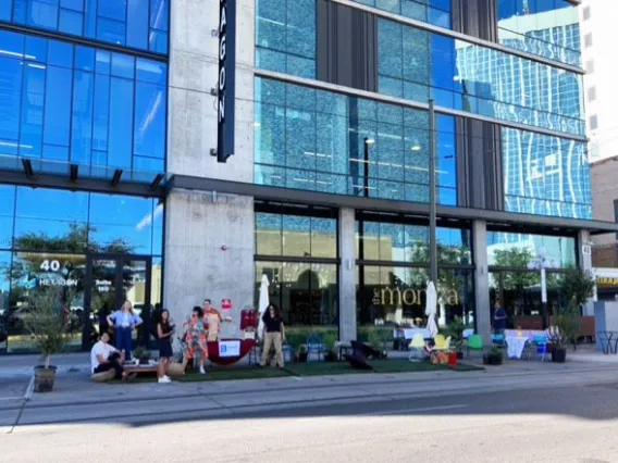 Park(ing) Day 2022 in downtown Tucson