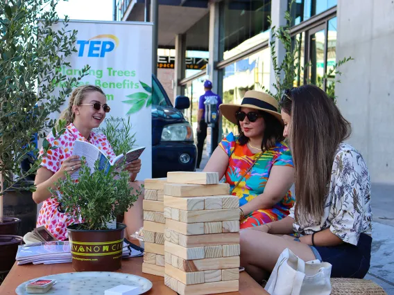 Park(ing) Day 2022 in downtown Tucson