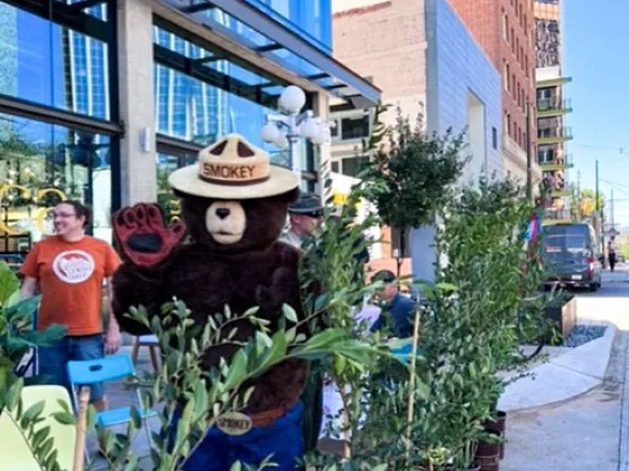 Park(ing) Day 2022 in downtown Tucson