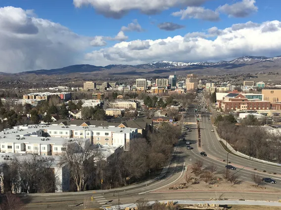 Boise, Idaho skyline