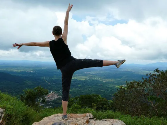 Lisa Schrenk, balancing