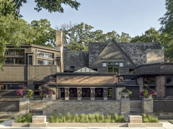 Frank Lloyd Wright's Oak Park studio