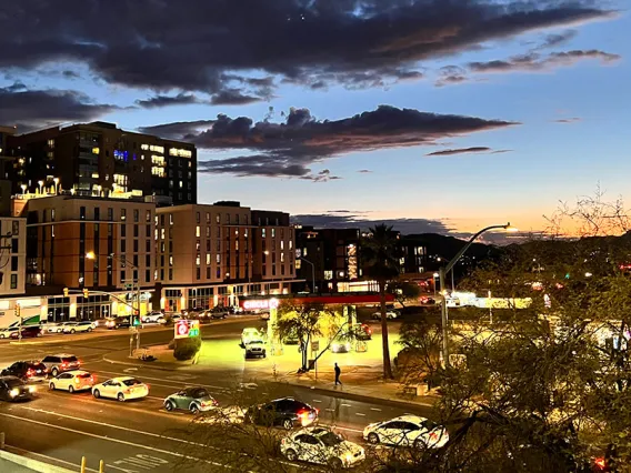 Tucson at night