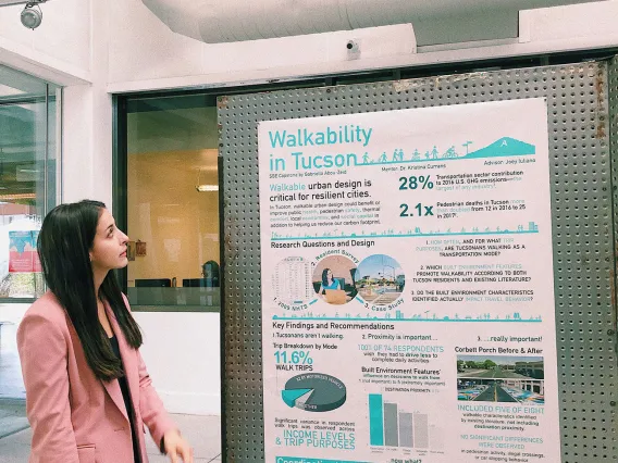 Walkability in Tucson, by Gabby Abou-Zeid