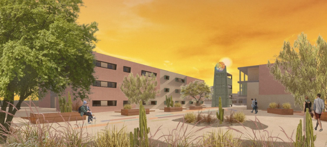 Rendering of the Sentinel Vista entrance