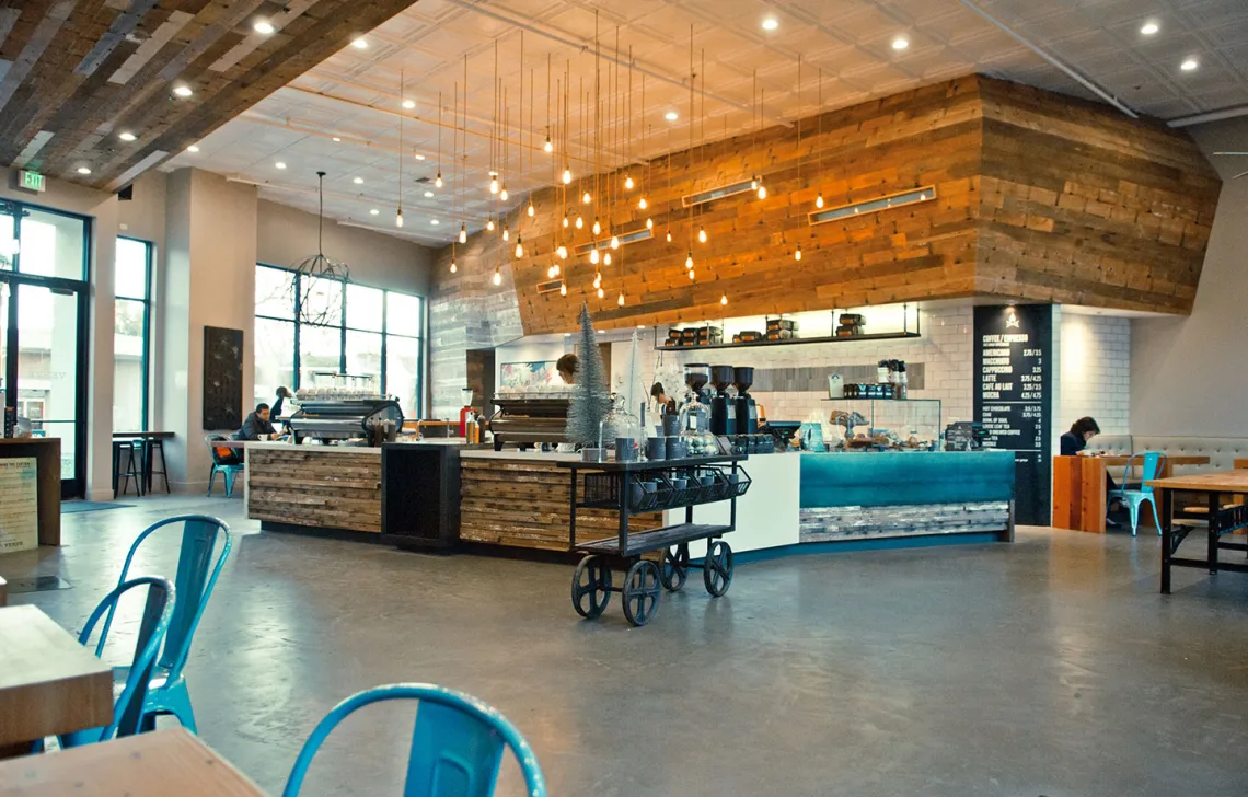 Verve Coffee Roasters, by Fuse Architects + Builders