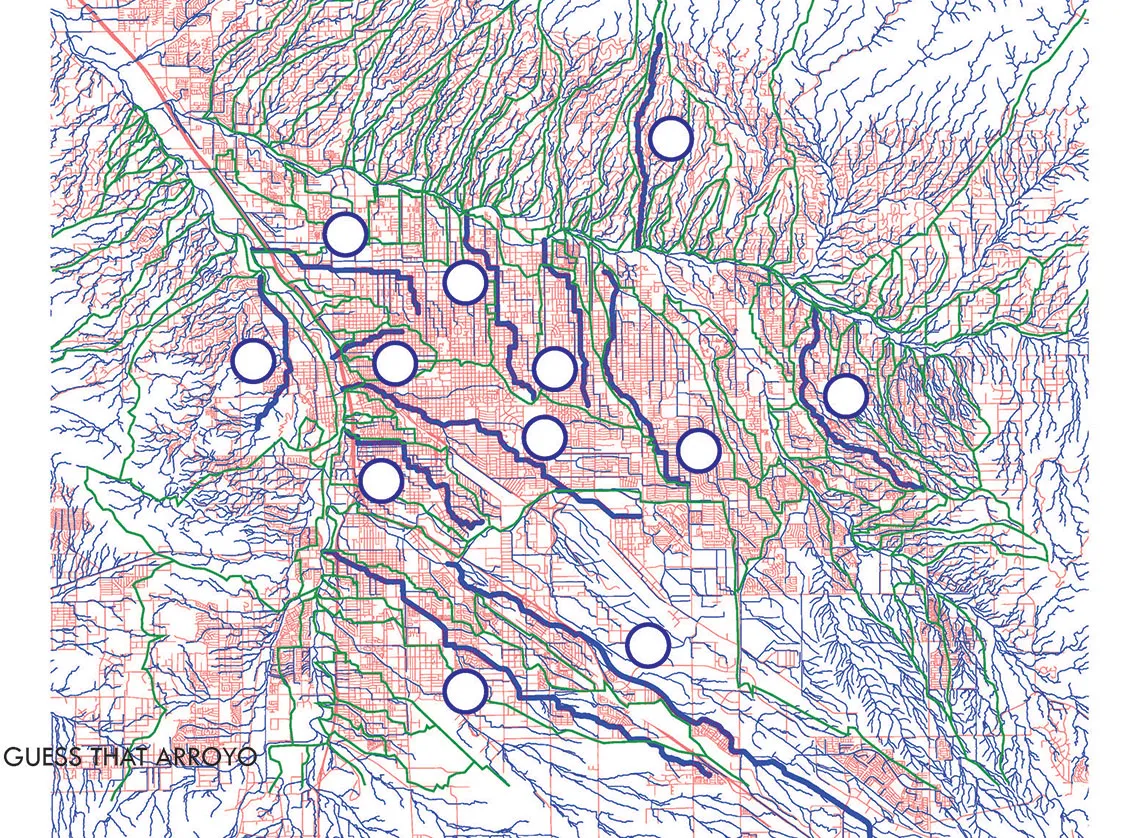 Guess That Arroyo map