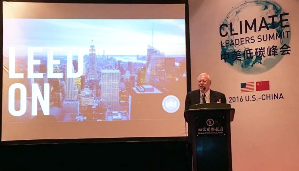 Mark Ginsberg at Climate Leaders Summit