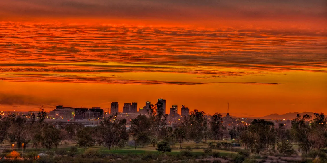 Phoenix sunset