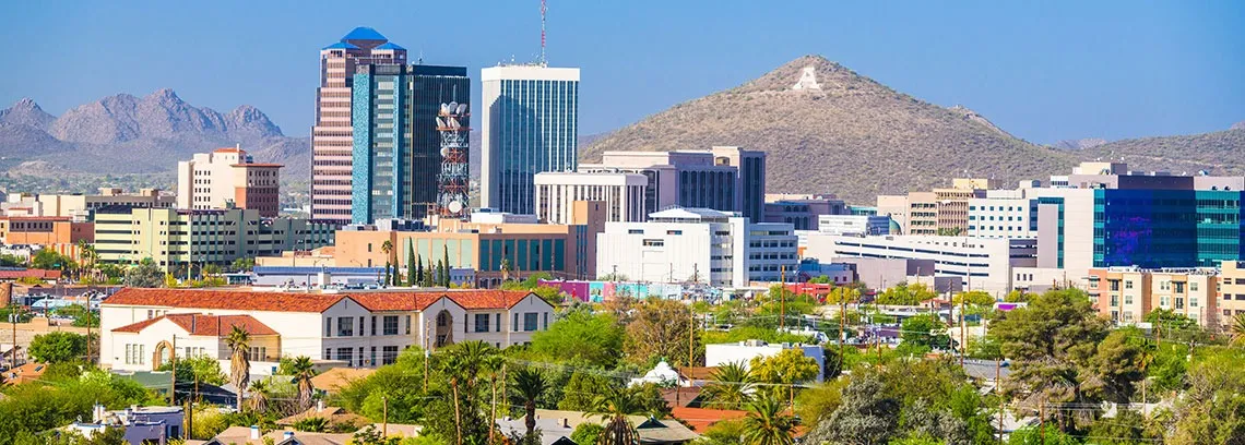 Tucson skyline