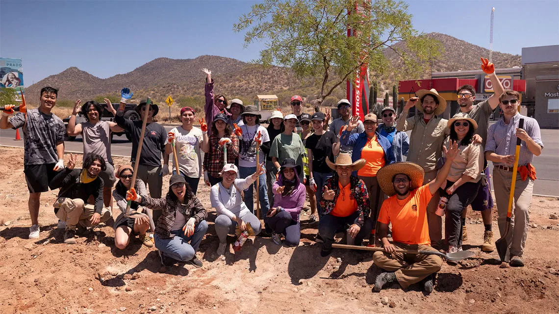 CAPLA and UNISON students in Hermosillo