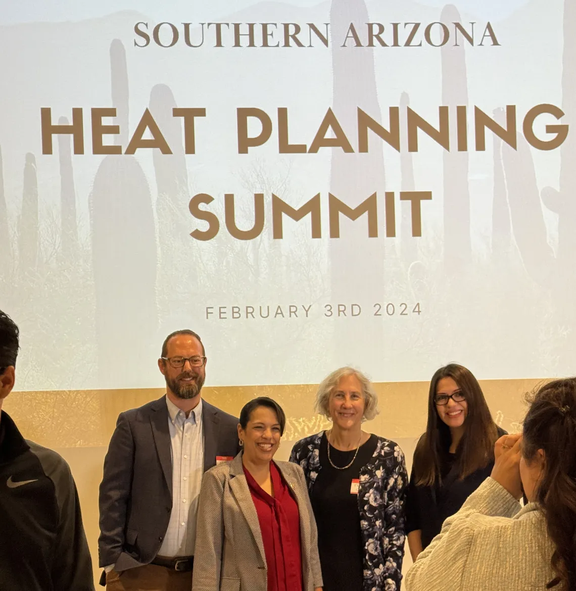 From left, Ladd Keith, Liz Morales, Theresa Cullen, and Fatima Luna