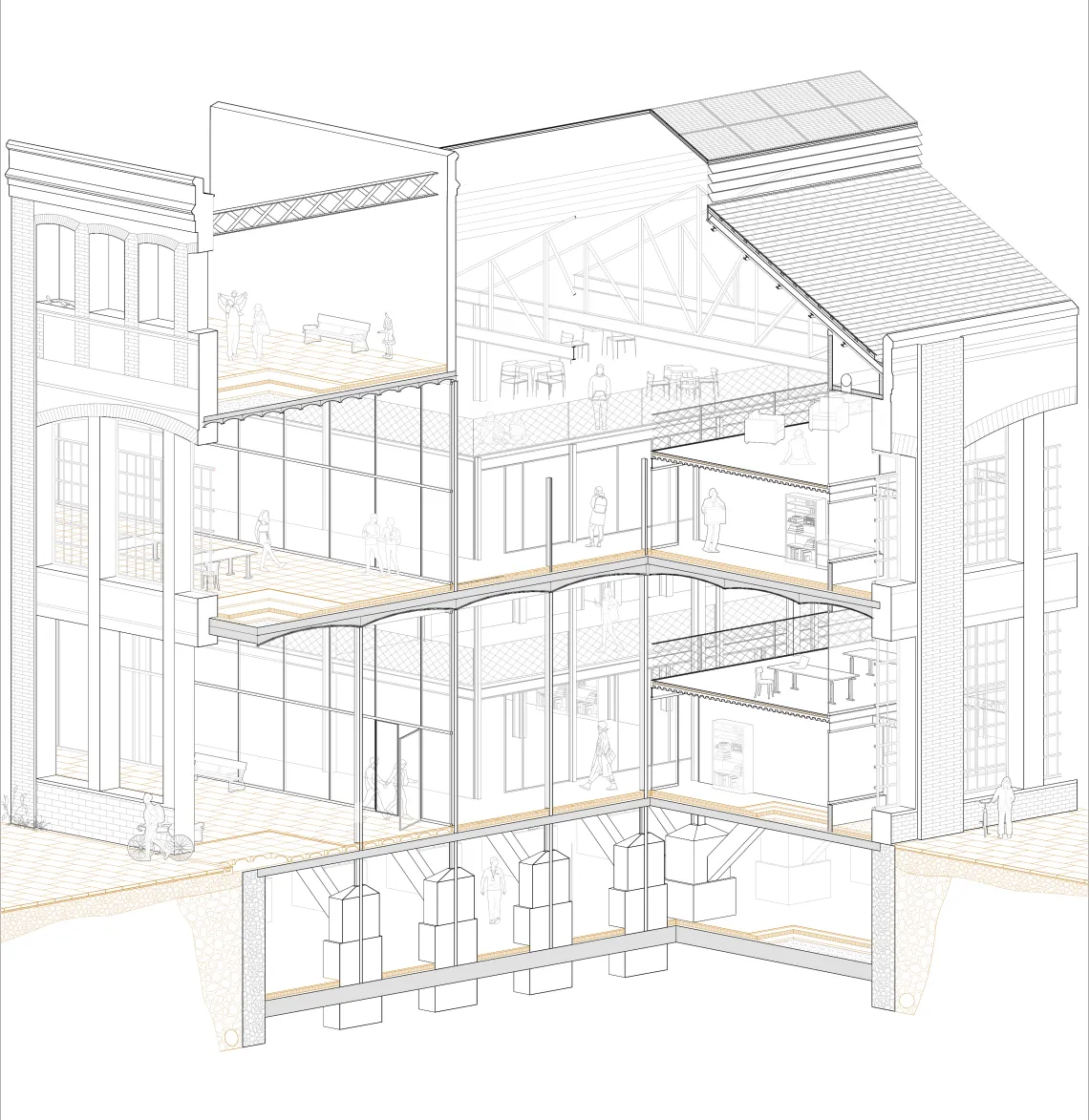 Montse design of a building