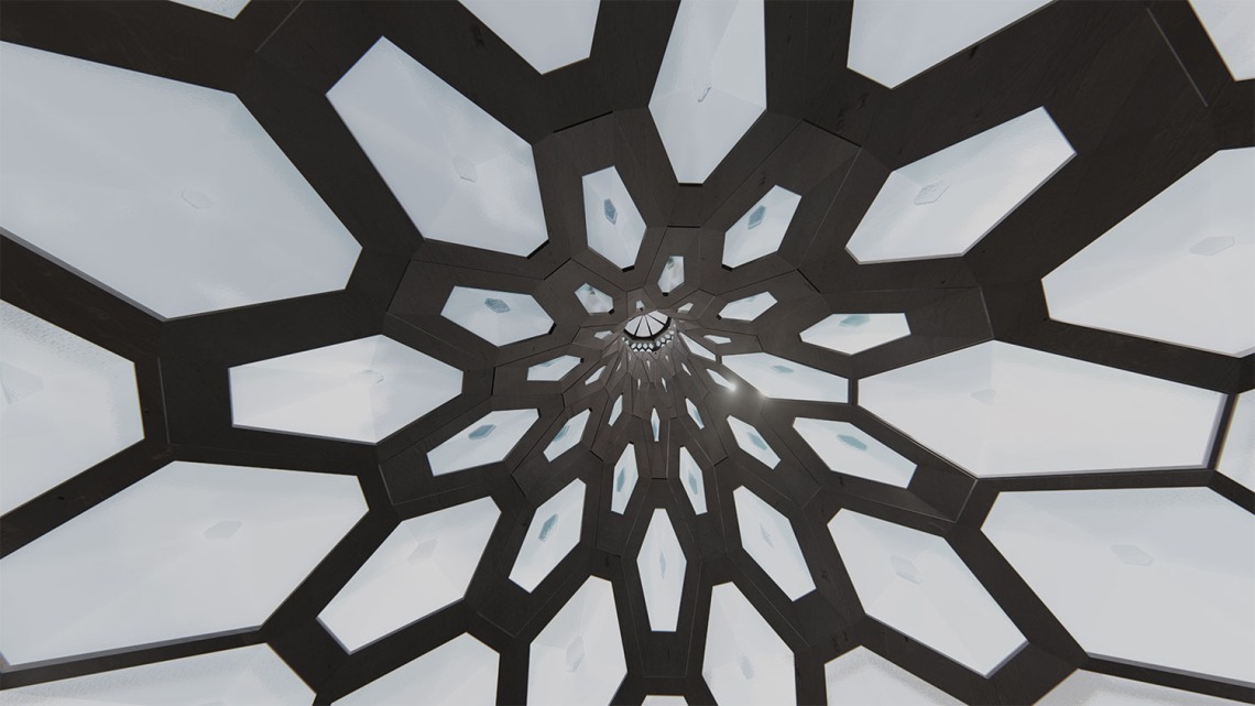 Adaptive Cooling and Daylighting Roof Aperture System, by Maryam Moradnejad
