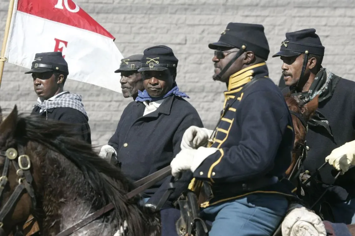 Camp Naco, Arizona (Buffalo Soldier reenactment)