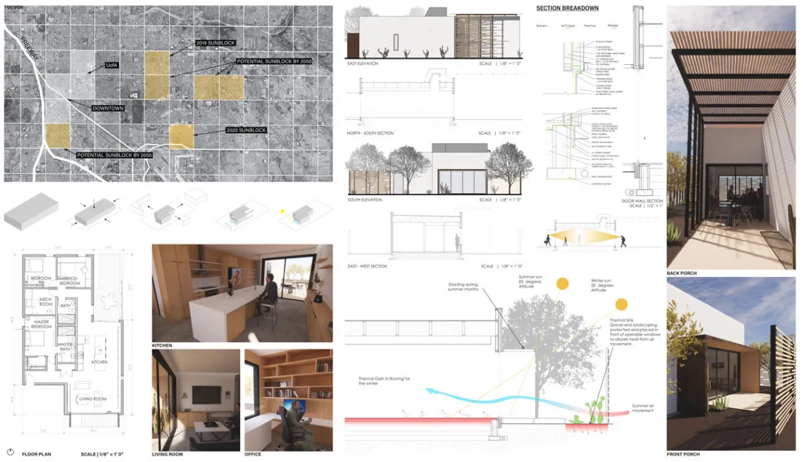 Course: Solar Decathlon Design Challenge | Instructor: Jonathan Bean | Students: Josh Muckenthaler, Sierra Yang, Nik Altamura and Chumei Ru