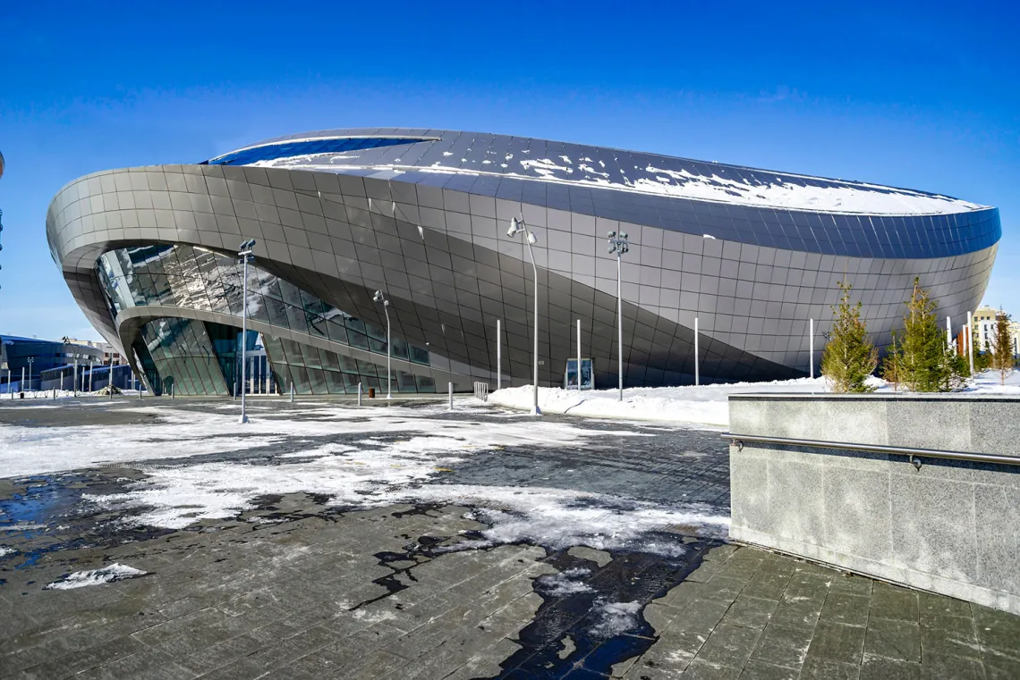 Congress Center (Expo 2017), by Adrian Smith + Gordon Gill Architecture