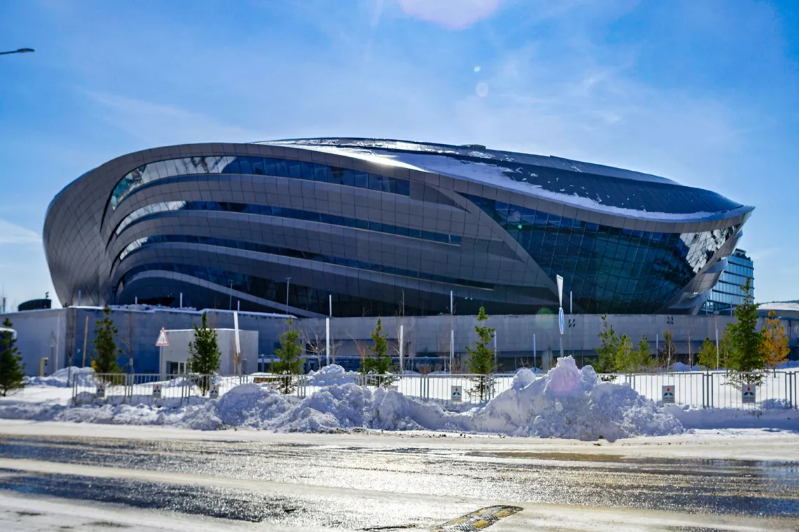 Congress Center (Expo 2017), by Adrian Smith + Gordon Gill Architecture