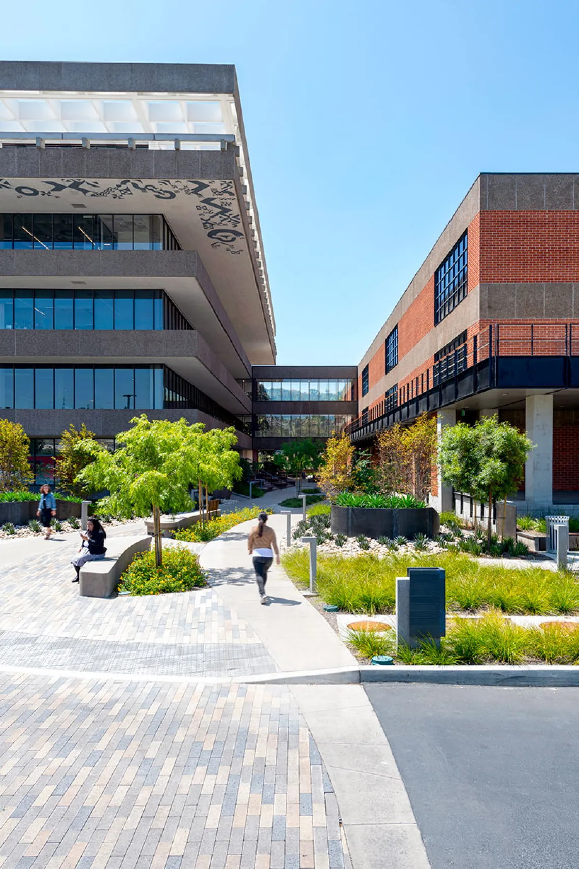 AMP&RSAND Modern Workspace Campus, by Lynn Capouya, Inc. Landscape Architects