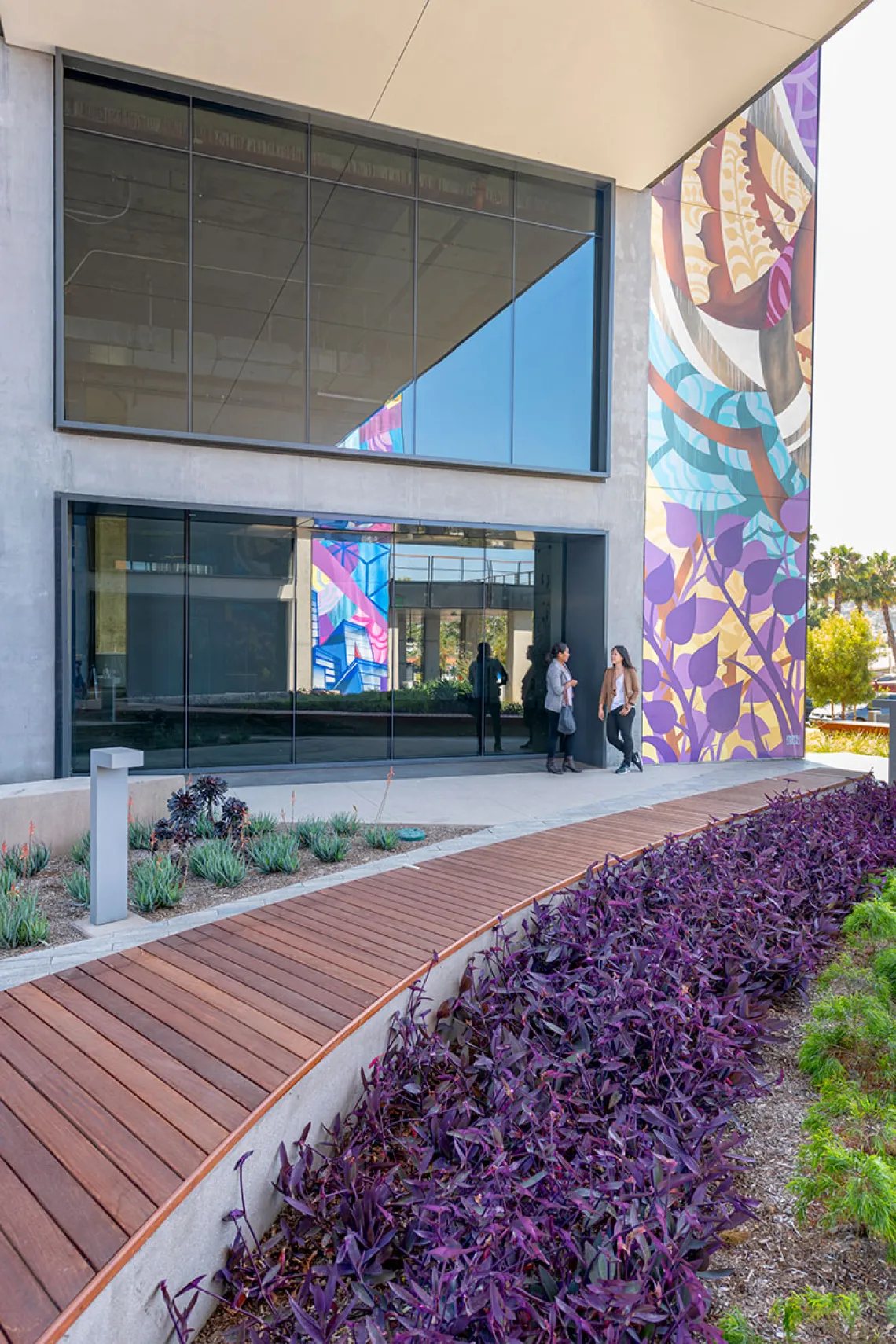 AMP&RSAND Modern Workspace Campus, by Lynn Capouya, Inc. Landscape Architects