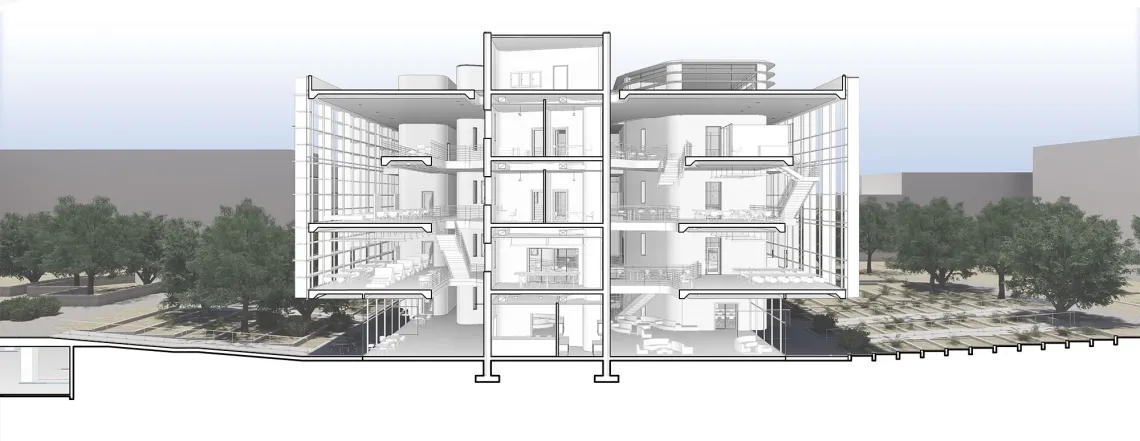 Center for Innovation and Collaboration, by Logan Matos