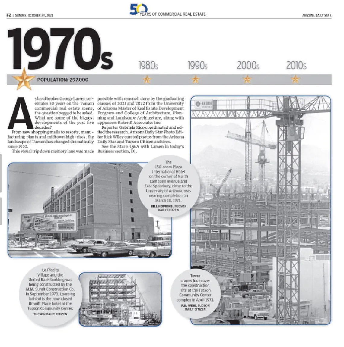 50 Years of Commercial Development in Tucson