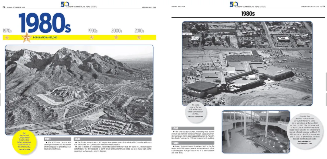 50 Years of Commercial Development in Tucson