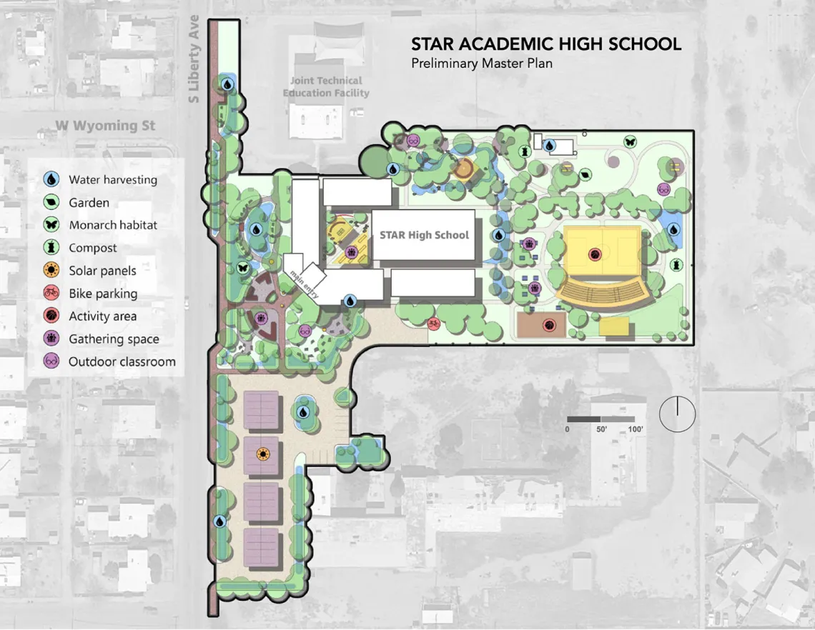 Preliminary Master Plan for Star Academic High School