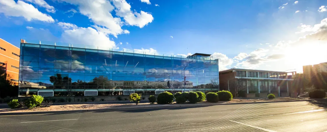 CAPLA building in afternoon light