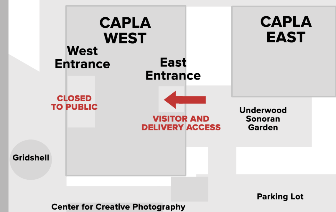 Visitor access to the CAPLA Building during COVID