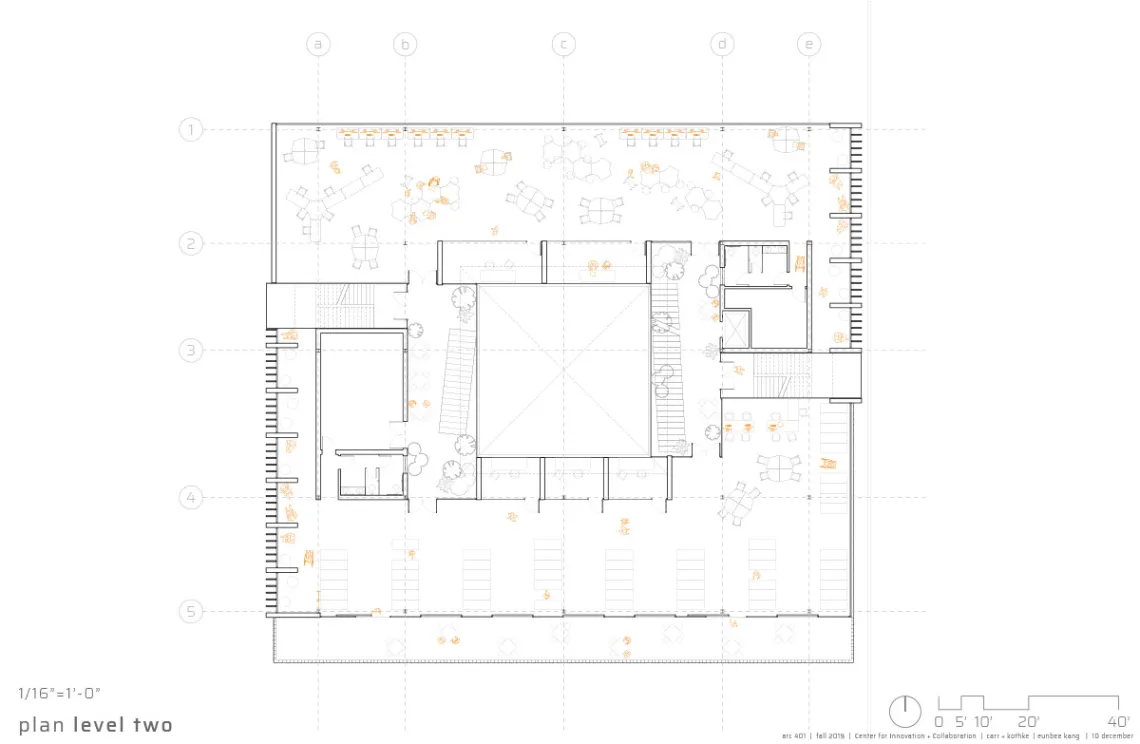 Center for Information and Collaboration by Eunbee Kang