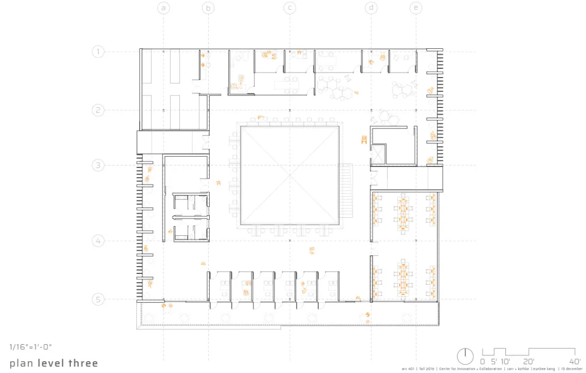 Center for Information and Collaboration by Eunbee Kang