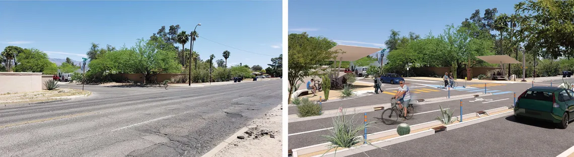 Before and after: 5th Street