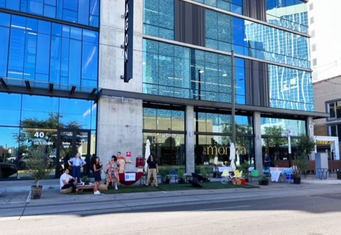 Park(ing) Day 2022 in downtown Tucson