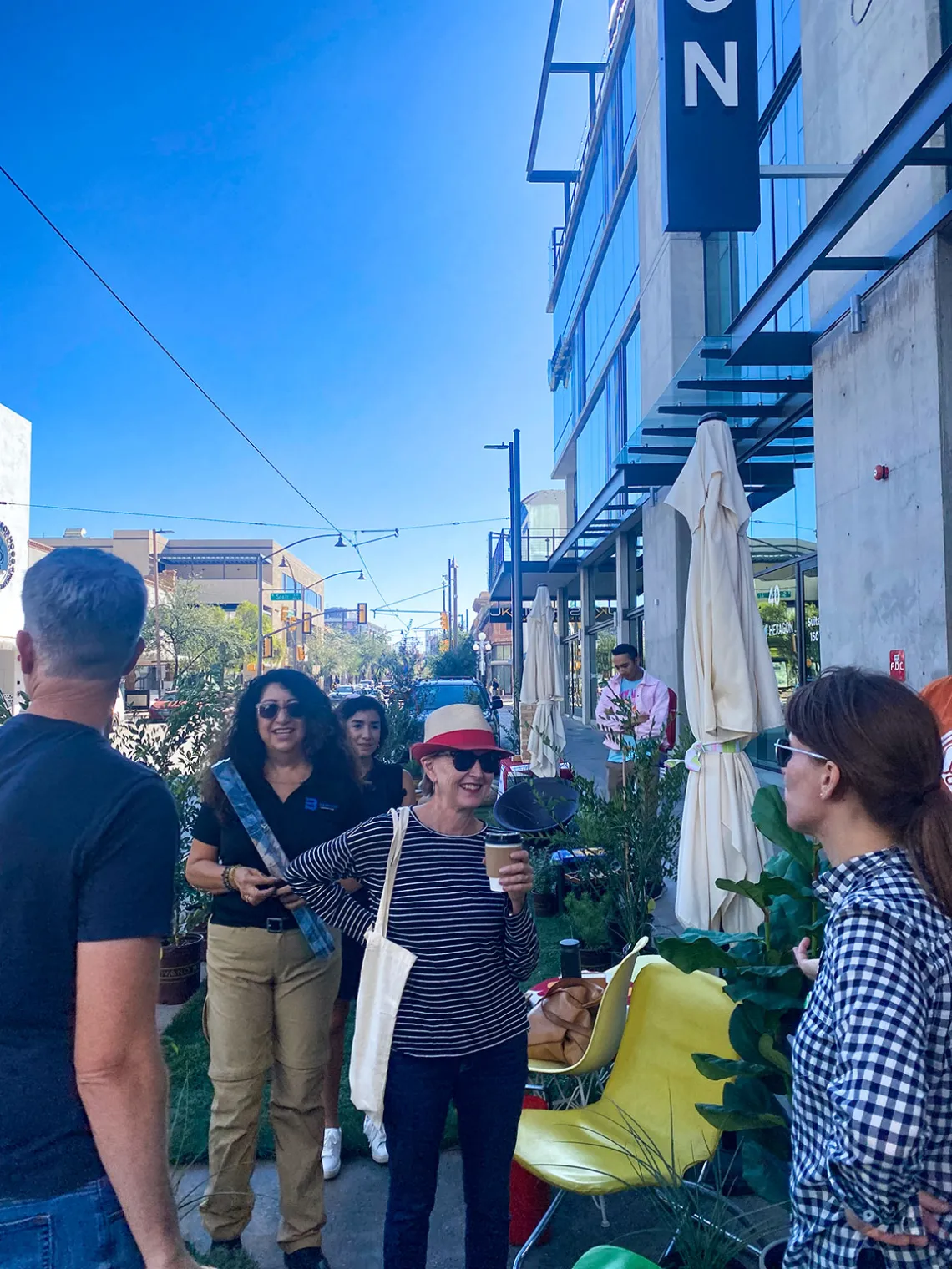 Park(ing) Day 2022 in downtown Tucson