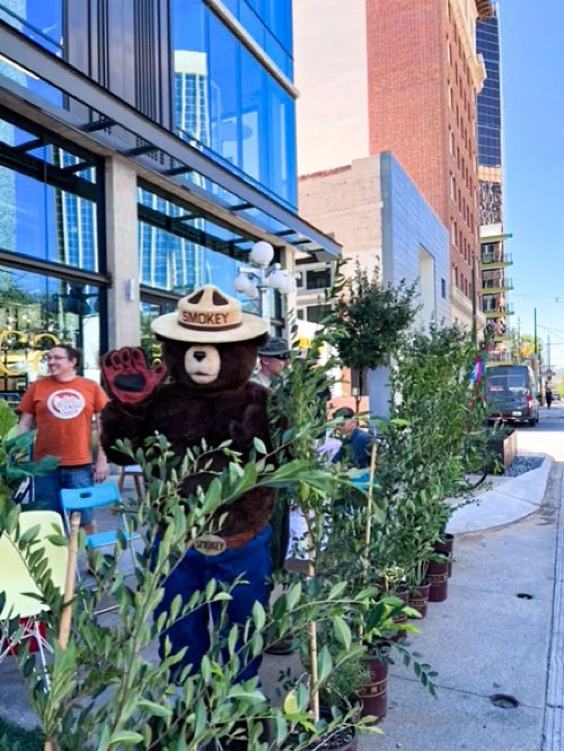 Park(ing) Day 2022 in downtown Tucson